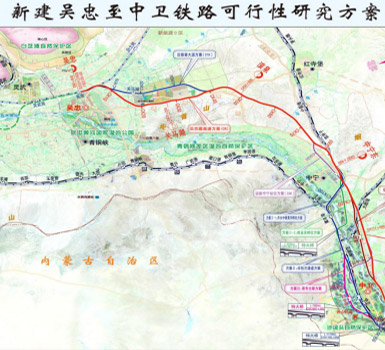 吳忠至中衛城際鐵路PPP項目